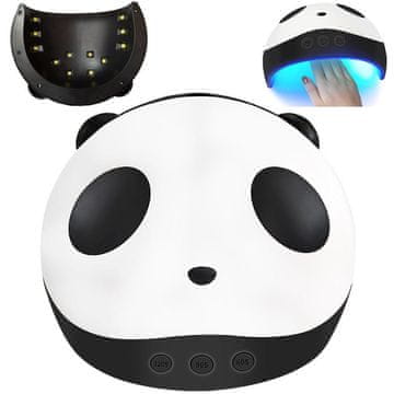 Verkgroup Velika UV 15 LED svetilka za gel nohte 36W – manikura panda USB