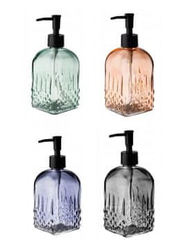 shumee Kopalniški stekleni dozirnik Enzo mešanica barv 450 ml