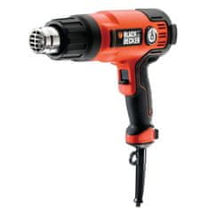 Black+Decker Black & Decker KX2200K-QS Pištolsko Vročepištolno Puhalo 720 l/min 645 °C 2000 W Črno, Oranžno