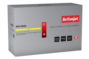 ActiveJet Kompaktni toner Activejet ATH-262N, rumen (nadomestni za HP CE262A, Supreme, 11000 strani)