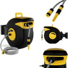 MSW Stenski kolut za cev s priključkom za vrtno cev 3/4#8221; dolžina 32 m