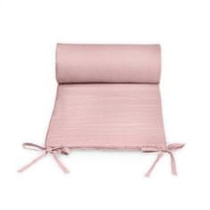 Petite&Mars Zaščitni plašč za otroško posteljico TILLY MAX Dusty Pink 360 cm