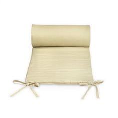 Petite&Mars PETITE&amp;MARS Zaščitna prevleka za otroško posteljico TILLY MAX Light Beige 360 cm