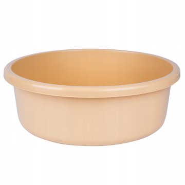 shumee KLASIČNA okrogla kopalniška školjka 13,5 l 41 cm bež