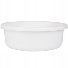 shumee Bela okrogla kopalniška školjka 9l 36cm CLASSIC