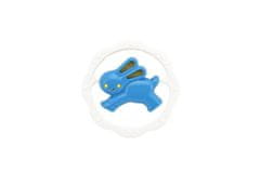 Profibaby Dramljalnik Medvedek/Zajec iz plastike 12,5cm 4 barve v vrečki 0m+