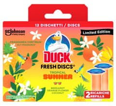 Duck Fresh Discs dvojno polnilo, Tropical Summer, 72 ml