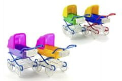 Teddies Globok plastični voziček 21cm
