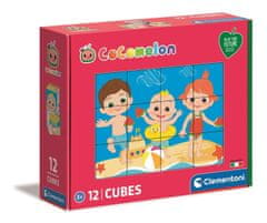 Clementoni Igra za prihodnost CoComelon slikovne kocke, 12 kock