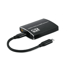 CABLEXPERT Adapter USB-C na 2x HDMI 0,15m 