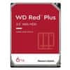 Western Digital Red Plus NAS trdi disk (HDD), 6 TB, SATA 6 Gb/s, 256 MB (WD60EFPX)