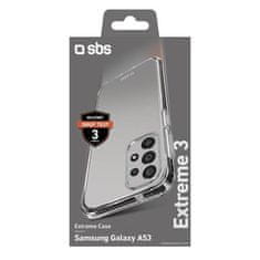 SBS Extreme X3 ovitek za Galaxy A53, prozoren
