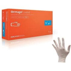 MERCATOR MEDICAL Zaščitne lateks rokavice brez pudra, 100 kos, XL, bele