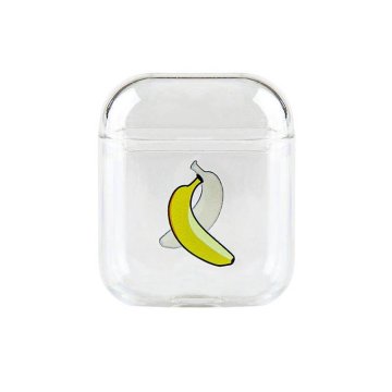 Northix Zaščitna torbica za AirPods - Banana