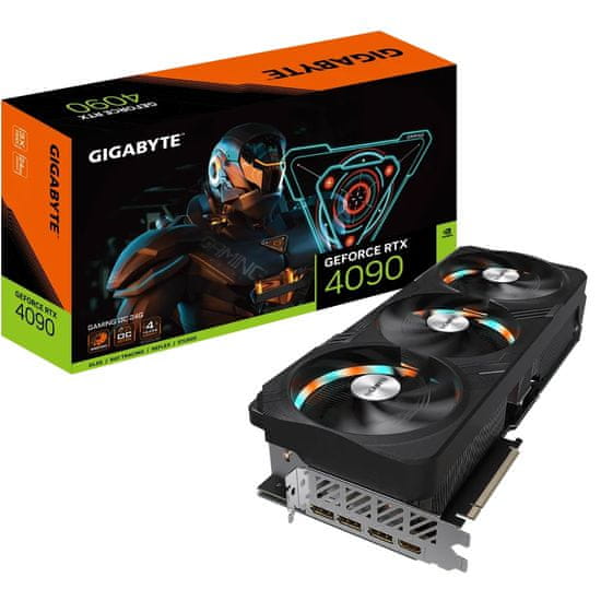 Gigabyte GeForce RTX 4090 GAMING OC 24G grafična kartica, 24 GB GDDR6X (GV-N4090GAMING OC-24GD)