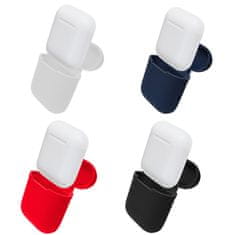 Northix Airpods torbica iz silikona - črna 