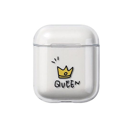 Northix Zaščitna torbica za AirPods - Queen