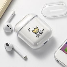 Northix Zaščitna torbica za AirPods - Queen 