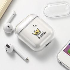 Northix Zaščitna torbica za AirPods - King 