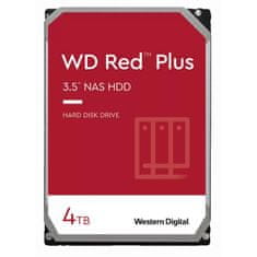 Red Plus NAS trdi disk (HDD), 4 TB, SATA 6 Gb/s, 256 MB (WD40EFPX)