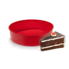 Banquet Silikonski model za torte CULINARIA Red 24 cm, komplet 3 kosov