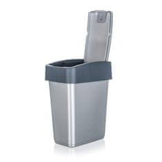 keeeper Koš za odpadke 10 L, 36,5 x 29,5 x 18 cm, siv