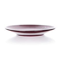 Banquet Desertni krožnik HEART 19 cm, mešanica barv II, komplet 6 kosov