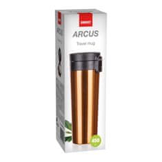 Banquet Potovalni lonček z dvojno steno ARCUS 450 ml, bakren, komplet 3