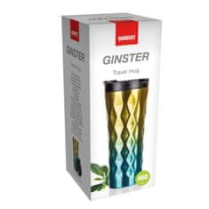 Banquet Potovalni vrč GINSTER 450 ml, zlato-modri, komplet 3