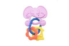 Profibaby Gumijasto grizalo + oznake 12cm 5 vrst v vrečki 0m+