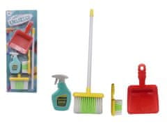 Teddies Komplet za čiščenje/čistilnik z dodatki iz plastike