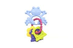 Profibaby Gumijasto grizalo + oznake 12cm 5 vrst v vrečki 0m+