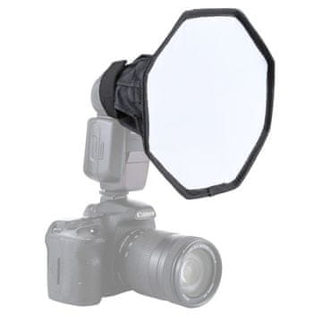 Puluz Flash zložljiva softbox 20cm, črna
