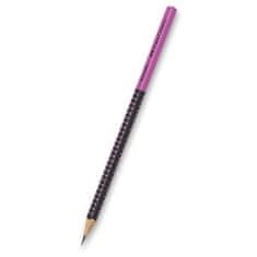 Faber-Castell Grafitni svinčnik Grip 2001 Two Tone trdota HB, črno-rožnata