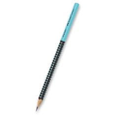 Faber-Castell Grafitni svinčnik Grip Two Tone, trdota HB - črna/modra