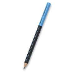 Faber-Castell Grafitni svinčnik Grip Jumbo Two Tone, trdota HB - črna/modra