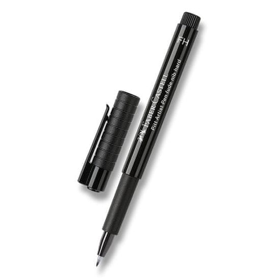 Faber-Castell Pisalo Pitt Artist Pen Fude FH, črno