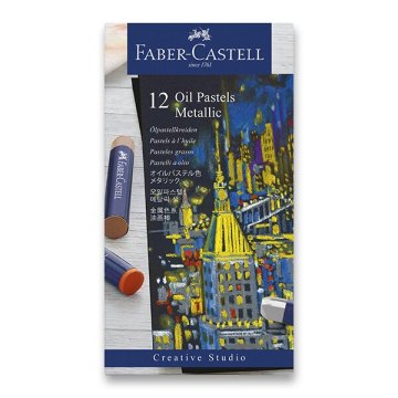 Faber-Castell Oljni pasteli Metallic - 12 barv