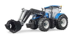 Bruder Kmet - traktor New Holland s čelnim nakladalnikom