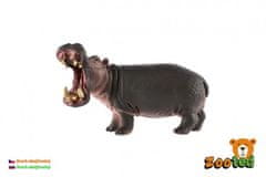 Hipopotam dvoživka zooted plastika 11cm