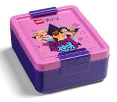 LEGO Friends Girls Rock škatla za prigrizke - vijolična