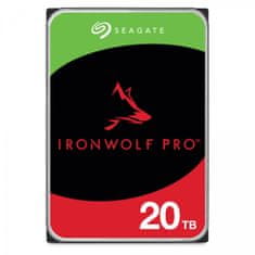 Seagate IronWolf PRO NAS trdi disk (HDD), 20 TB, SATA 6 Gb/s, 256 MB (ST20000NE000)