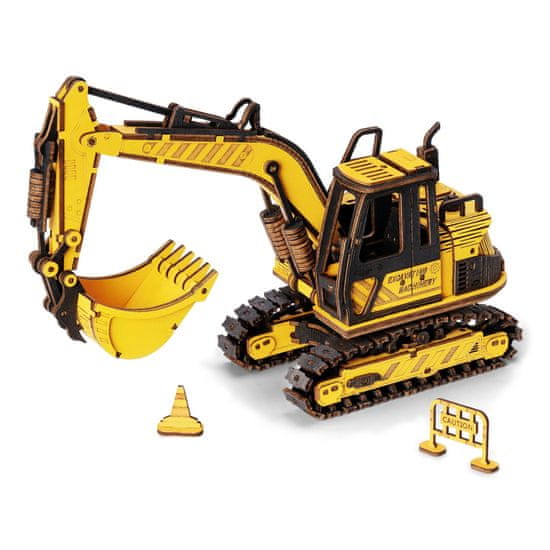 Robotime Lesena 3D sestavljanka Digger