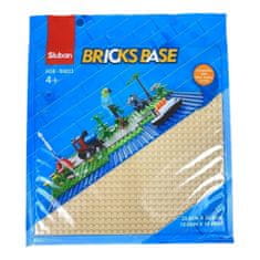 Sluban Bricks Base M38-B0833C Osnovna plošča 32x32 oker