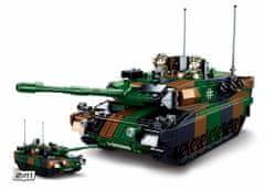 Sluban Model Bricks M38-B0839 Nemški bojni tank Leopard 2A5