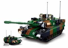 Sluban Model Bricks M38-B0839 Nemški bojni tank Leopard 2A5