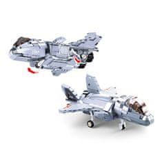 Sluban Model Bricks M38-B0931 Chengdu J-20 Fighter