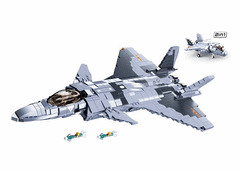 Sluban Model Bricks M38-B0931 Chengdu J-20 Fighter