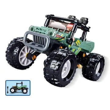 Sluban Mesto M38-B1106 Zeleno terensko vozilo