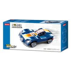 Sluban Power Bricks M38-B0801D Raztegljiv avto modri športni avto